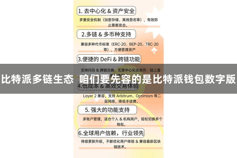 比特派多链生态  咱们要先容的是比特派钱包数字版