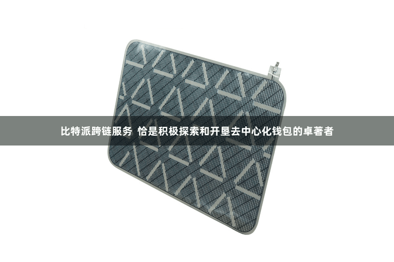 比特派跨链服务  恰是积极探索和开垦去中心化钱包的卓著者