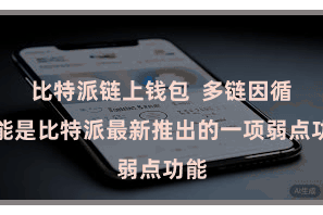 比特派链上钱包  多链因循功能是比特派最新推出的一项弱点功能