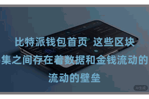 比特派钱包首页  这些区块链鸠集之间存在着数据和金钱流动的壁垒